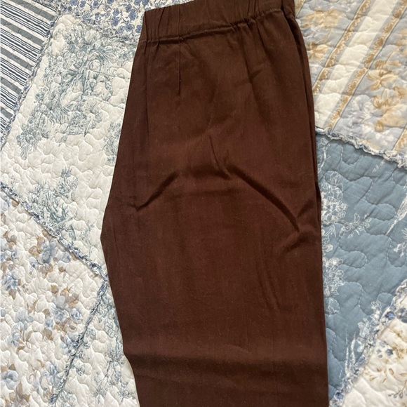 JJill Brown Crop Pants XS Petite - Picture 4 of 5
